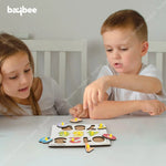 Baybee Wooden Numbers Puzzles Game for Kids Toys 0-9 Number Peg Brain Games Puzzle BAYBEE