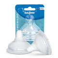 Baybee Wide Neck Baby Bottle Silicone Nipple Natural Flow Rate Feeding Teat (Medium) Baybee India