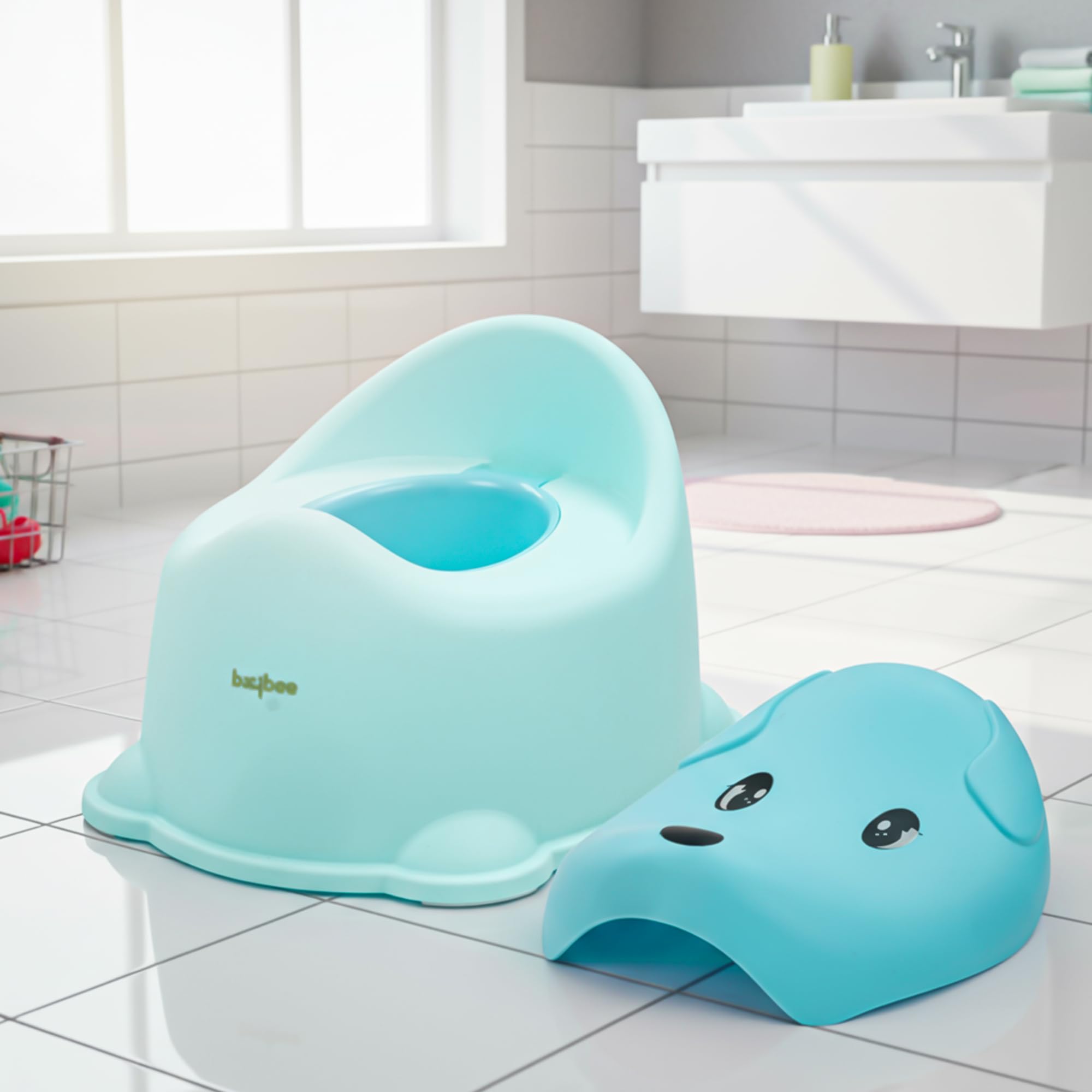 Baybee Puppy Western Toilet Potty Seat for Kids, Baby Potty Training Seat Chair