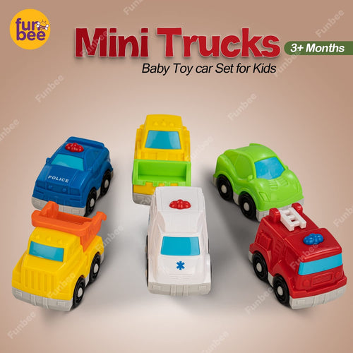 Baybee Mini Trucks Push and Go Dumper Construction Truck Toys for Kids BAYBEE
