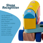 Baybee Wooden Push N Pull Train with Shape & Colour Sorter Wooden Toys for Kids BAYBEE