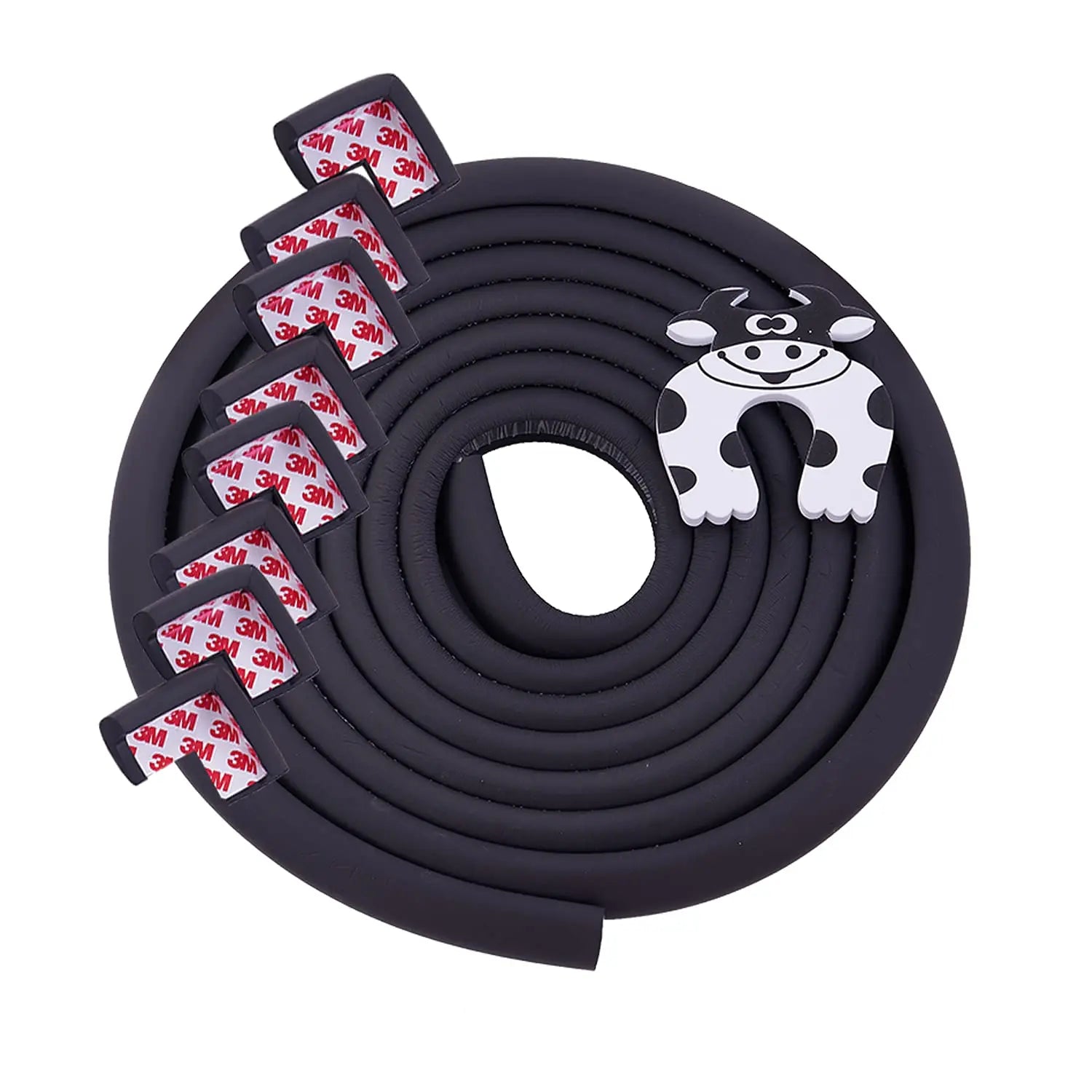 Baybee Baby Proofing Edge & Corner Guards With Extra Long 16.7Ft Edge + 8 Pre-Taped Corner Protectors