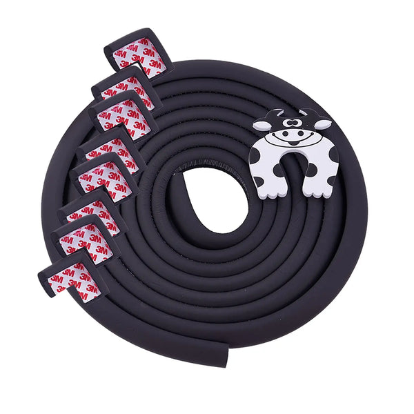 Baybee Baby Proofing Edge & Corner Guards With Extra Long 16.7Ft Edge + 8 Pre-Taped Corner Protectors