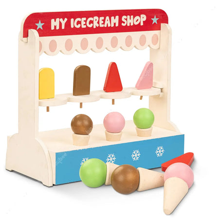 Baybee Wooden Ice Cream Shop pretend play toys for Kids. Baybee India