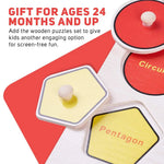 Baybee Wooden Puzzle for 24 to 48 Months, Multicolour BAYBEE