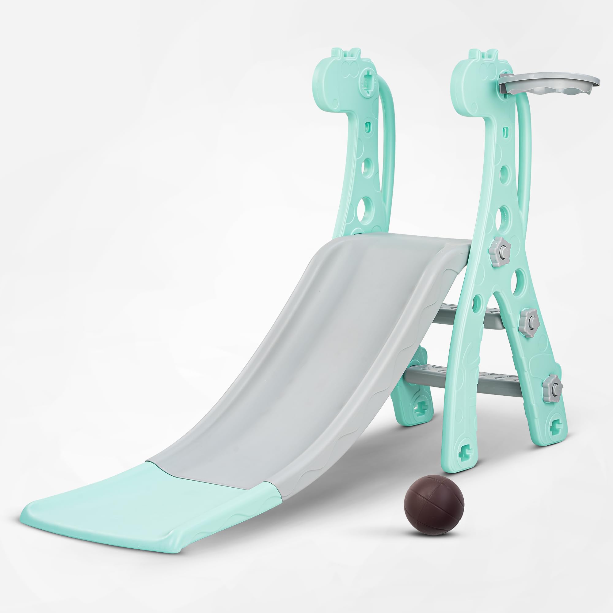 Baybee Foldable Baby Kids Garden Slide for Kids/Toddlers/Indoor/Outdoor Preschoolers for Boys and Girls