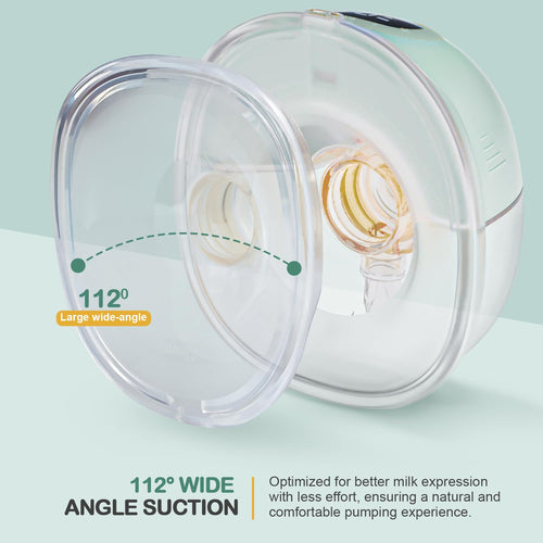 Baybee Wearable Electric Breast Pump for Mothers with 3 Phase Pumping Modes, 150ml Storage, 3 Modes & 9 Level Suction Adjustment | Hands Free Breast Milk Pump BAYBEE