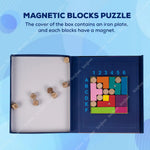Baybee Wooden Block Logic Magnetic Puzzle Kids Toys BAYBEE