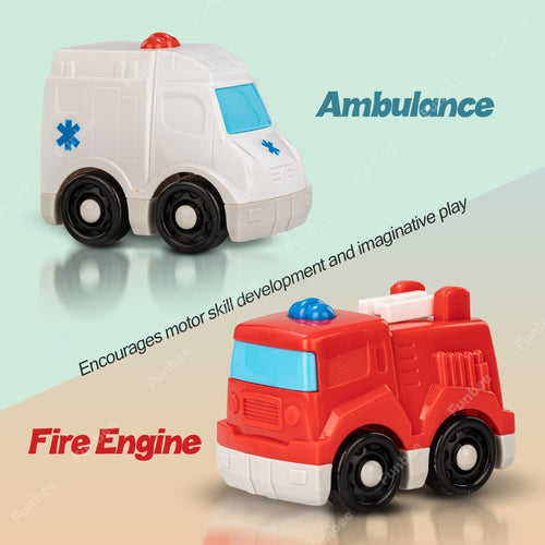 Baybee Mini Trucks Push and Go Dumper Construction Truck Toys for Kids BAYBEE