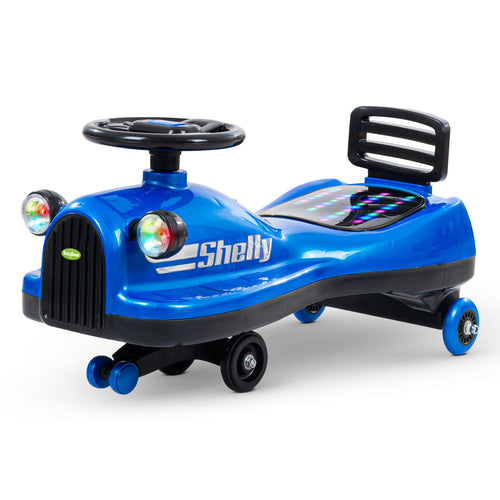 Buy Blue Color Ride on and Scooters Aero Magic Swing Cars for Kids