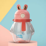 Baybee Drinking Water Bottle for School Kids with Adjustable Strap & Carry Handle (600ml) BAYBEE