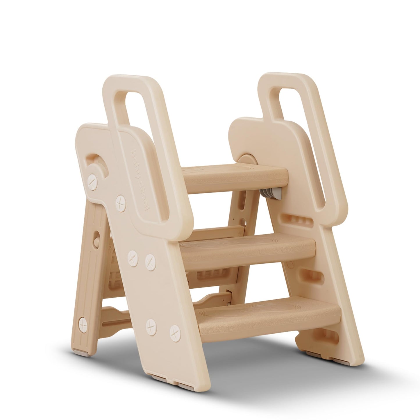 Baybee 4 in 1 Toddler Step Stool for Kids 3-Step Stepping Ladder with Handles Potty Training Seat with Ladder BAYBEE