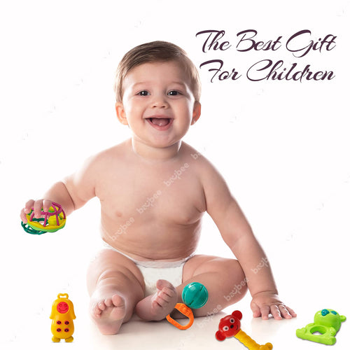 Baybee 5 Pcs Baby Toys Rattles Set for Babies BAYBEE