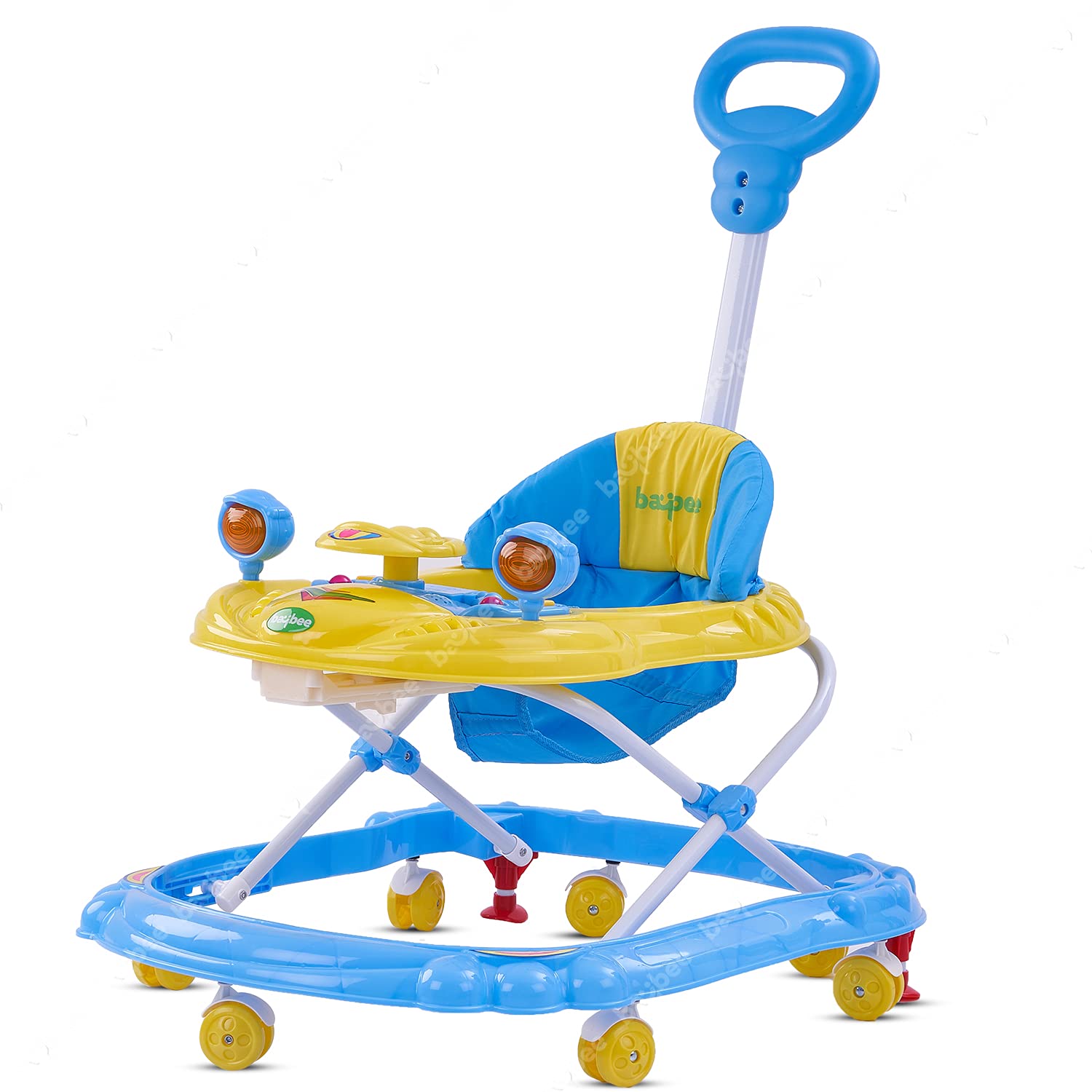 Baybee Nemo Baby Walker for Kids Foldable  Walker with 3 Height Adjustable.