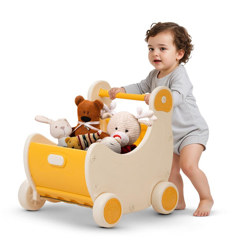Baybee 2 in 1 Baby Push Walker & Shopping Cart for Kids Items Indoor BAYBEE