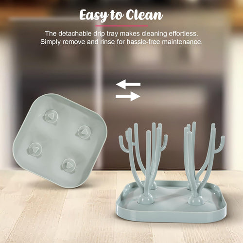 Baybee Baby Bottle Drying Rack for Babies, Baby Sterilizer and Dryer for Feeding Bottles with 16 Racks BAYBEE