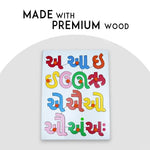 Baybee Wooden Alphabets and Color Learning Educational Board for Kids Alphabets Puzzle with Knob BAYBEE