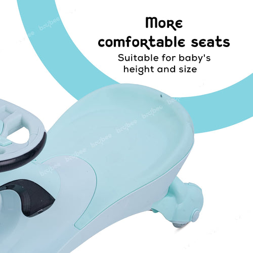 Baybee Roadmaster Swing Magic Ride ons Cars for Kids with PU Wheels BAYBEE