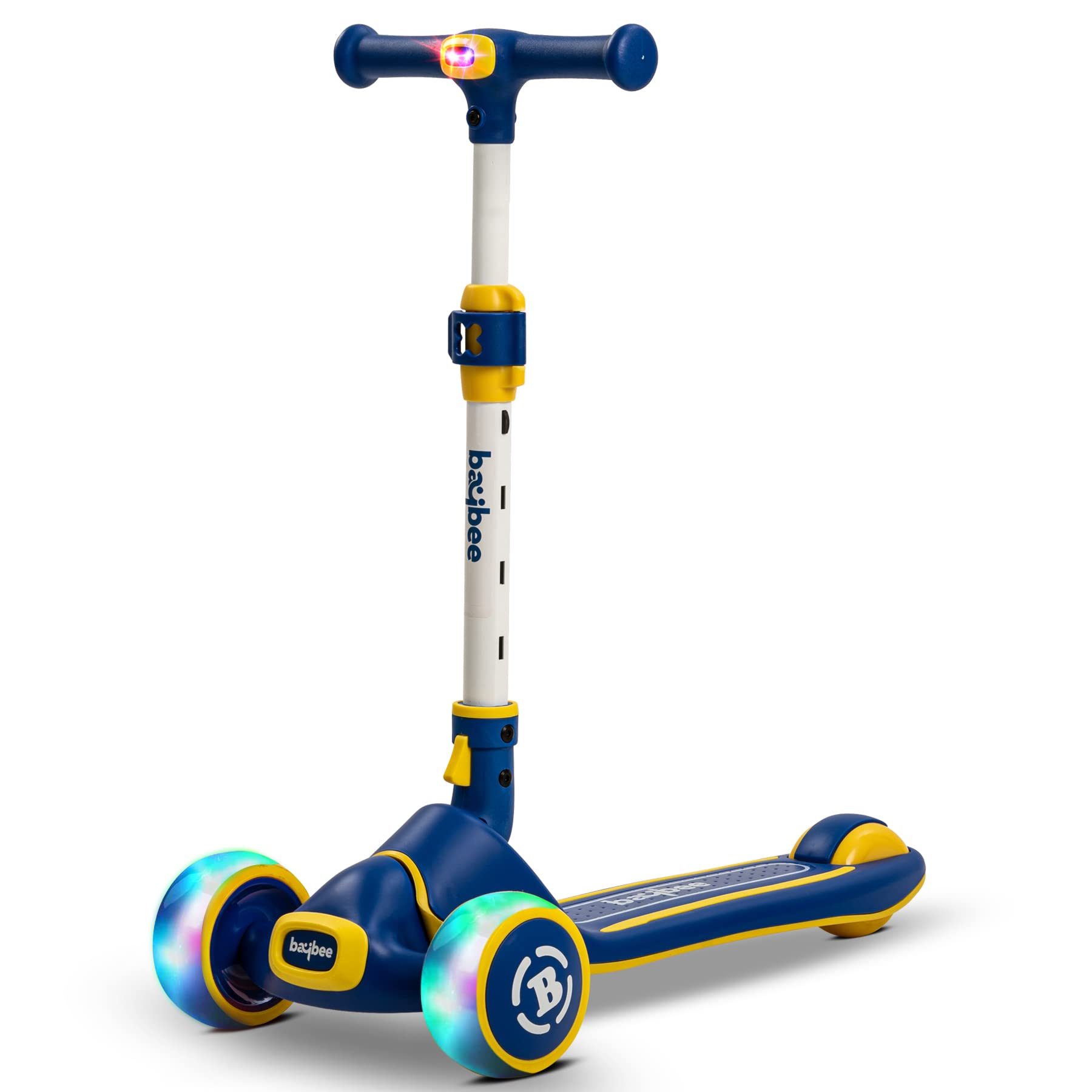 Baybee Enzo Skate Scooter for Kids with Foldable  Height Adjustable H –  Baybee India
