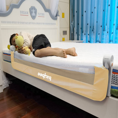 BAYBEE Bed Rail Guard Height Adjustable Barrier for Baby - 180 x 42 cm BAYBEE