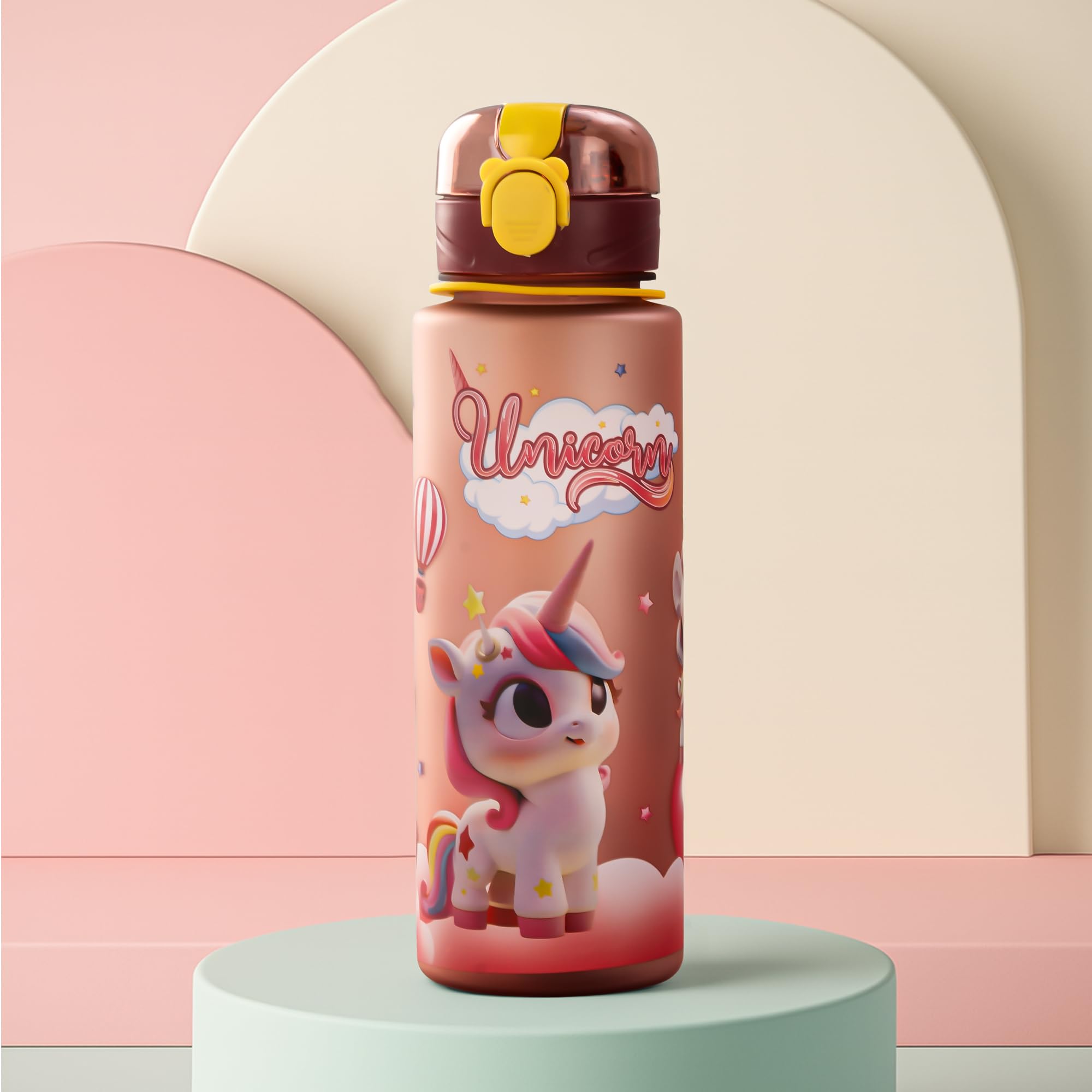 Baybee Sparklehorn Sipper Bottle with Straw for Kids (700ml)