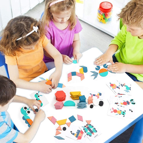 Baybee Wooden Creative Shape Puzzle for Kids BAYBEE