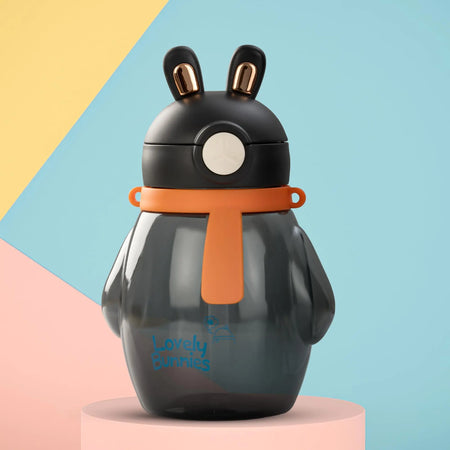 Baybee Drinking Water Bottle for School Kids with Adjustable Strap & Carry Handle (600ml) BAYBEE