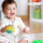 Baybee Pack of 3 Pop It Lighting Ball Fidget Sensory Stress Balls Toys for Kids Adults BAYBEE