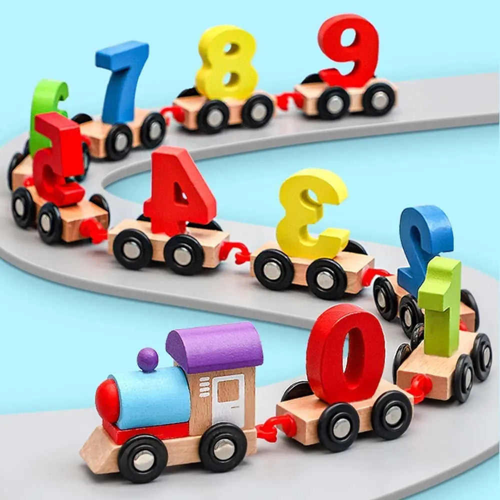 Baybee Push & Pull Digital Train Set Kids Toys, Play Train with Slidin ...