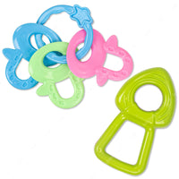 Baybee Baby Rattles Toys Set for Babies, Non-Toxic Rattle Teether Set with Smooth Edges.