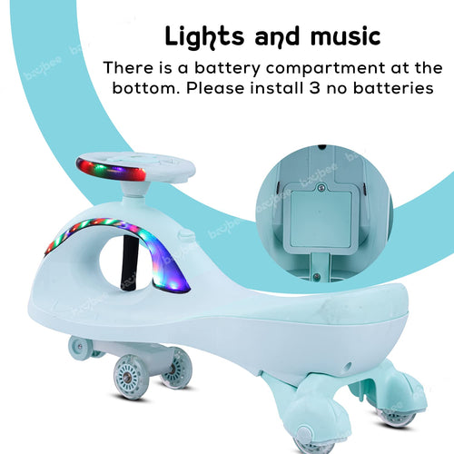 Baybee Roadmaster Swing Magic Ride ons Cars for Kids with PU Wheels BAYBEE