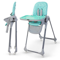 Baybee 2 in 1 Baby High Chair for Kids Feeding with 7 Height Adjustable, Recline & Footrest