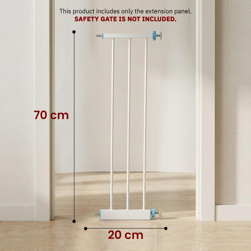 Baybee Safety Gate Extension 20cm Baby Gate Extender for Kids & Pets BAYBEE