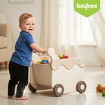 Baybee 2-in-1 Baby Shopping Cart Ergonomic Push Walker to Prevent Bow Legs Baybee India