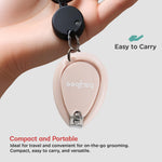 Baybee Baby Nail Clipper with Skin Guard, Safety Nails Cutter (Pack of 2) BAYBEE