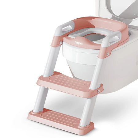 Baybee Ladda Western Toilet Potty Seat For Kids, Ladder & Cushion Seat, Kids Toilet Seat BAYBEE
