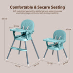 Baybee 2-in-1 Convertible Baby High Chair Baybee India