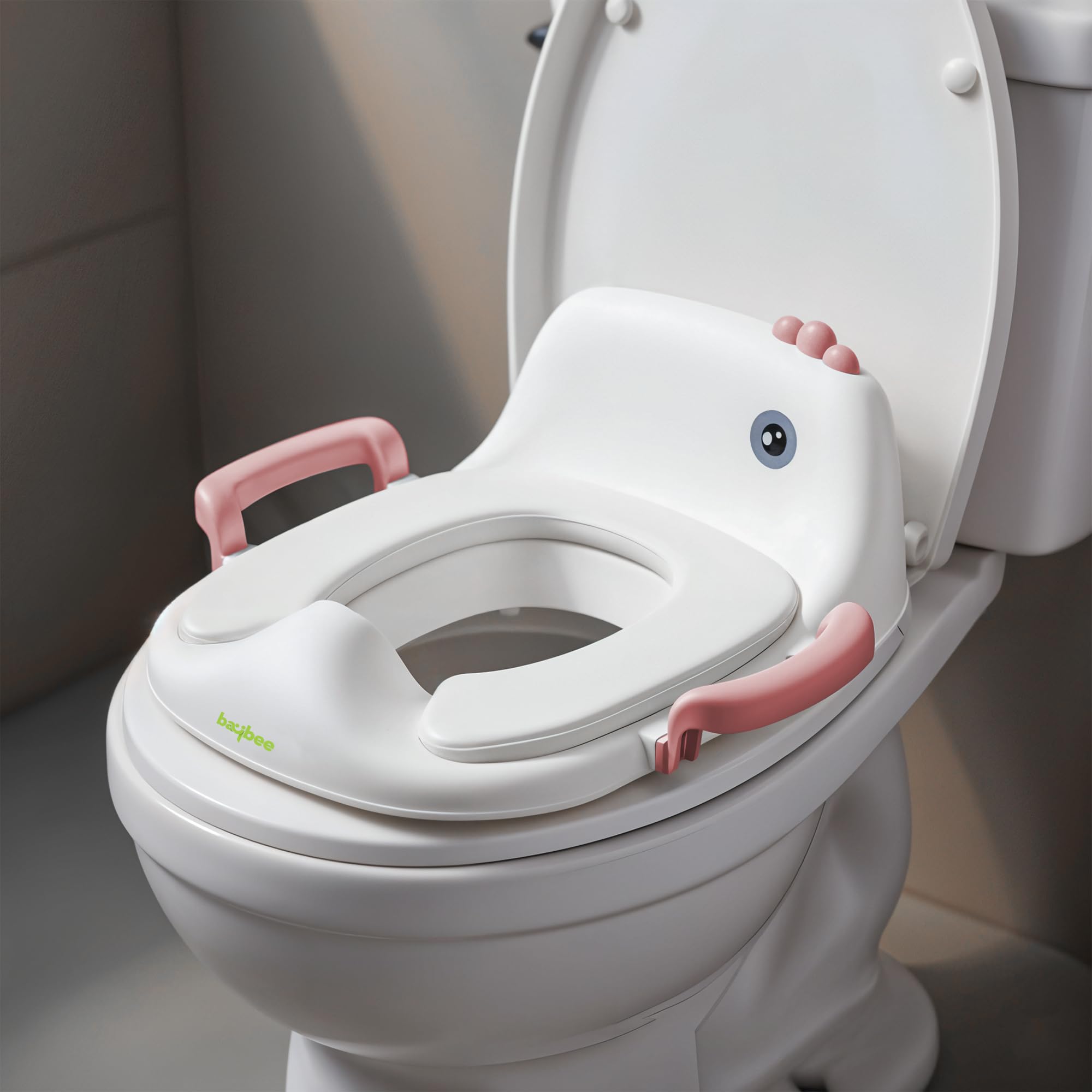 Baybee Maza Western Toilet Potty Seat for Kids, Baby Potty Training Seat Chair with Ladder