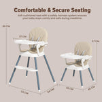 Baybee 2-in-1 Convertible Baby High Chair Baybee India
