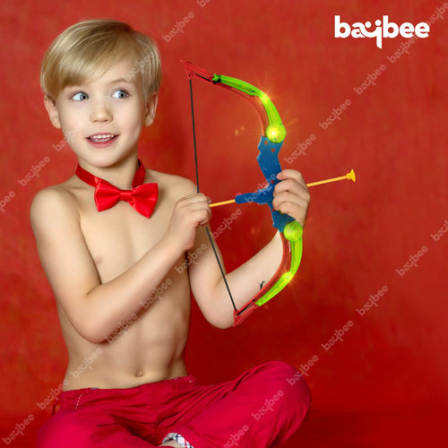 Baybee Bow and Arrow Toys for Kids, Archery Set with 3 Suction Cup Arrow, Quiver & Dartboard BAYBEE