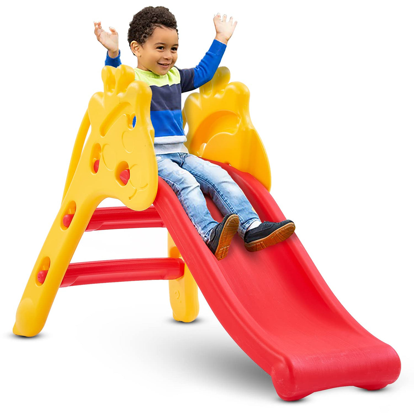 Baybee: Cool Outdoor Toys for Kids Plastic Slide Playground