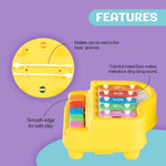 Baybee 2 in 1 Baby Piano Xylophone Musical Toys for Kids with 5 Keys BAYBEE