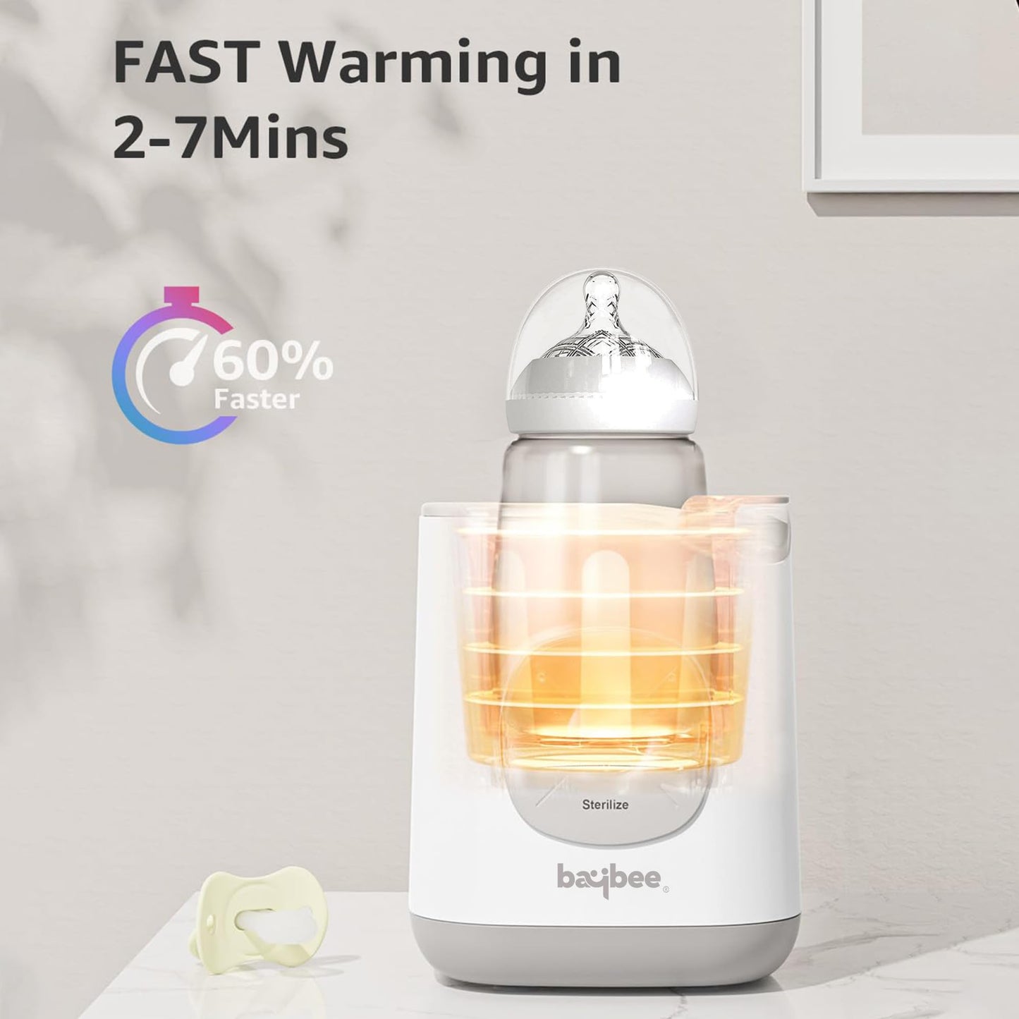 Baybee 10 in 1 Baby Bottle Warmer & Sterilizer | Electric Baby Food,Water & Milk Heater & Defrost