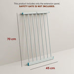 Baybee Safety Gate Extension 45cm Baby Gate Extender for Kids BAYBEE