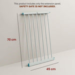Baybee Safety Gate Extension 45cm Baby Gate Extender for Kids BAYBEE