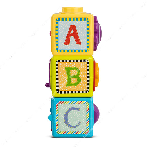 Baybee Nesting Cubes with Alphabets Stacking Block Cubes Puzzles Toys for Baby BAYBEE