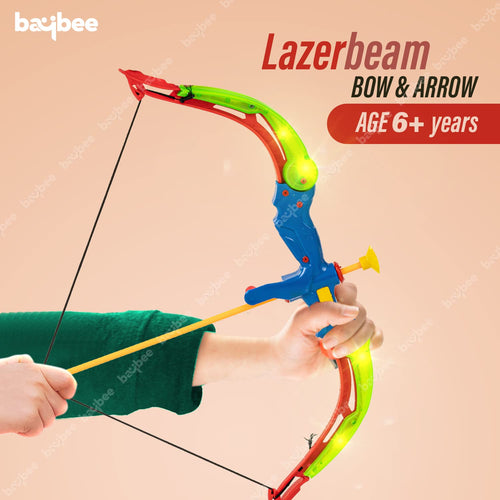Baybee Bow and Arrow Toys for Kids, Archery Set with 3 Suction Cup Arrow, Quiver & Dartboard BAYBEE