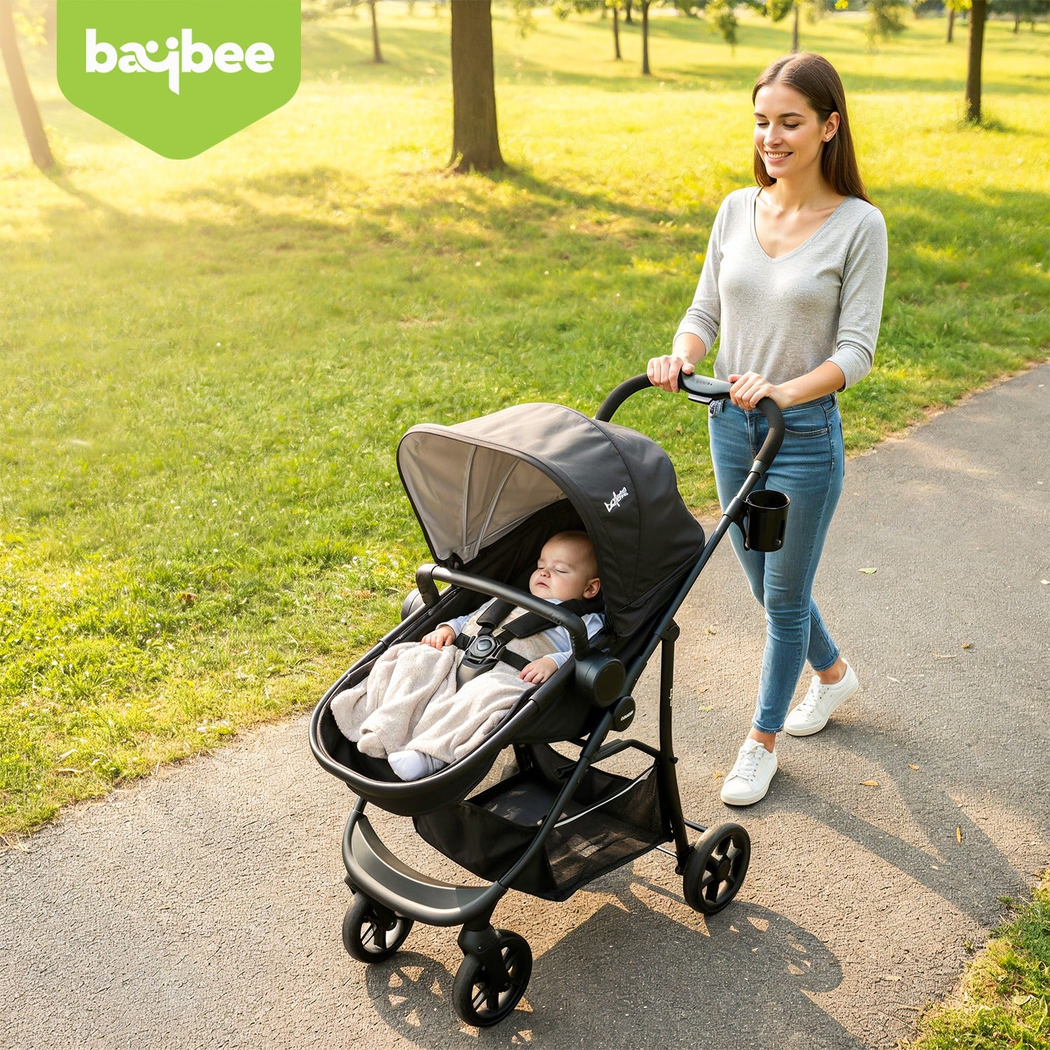 Baybee Convertible Infant Baby Pram Stroller for Newborn Babies