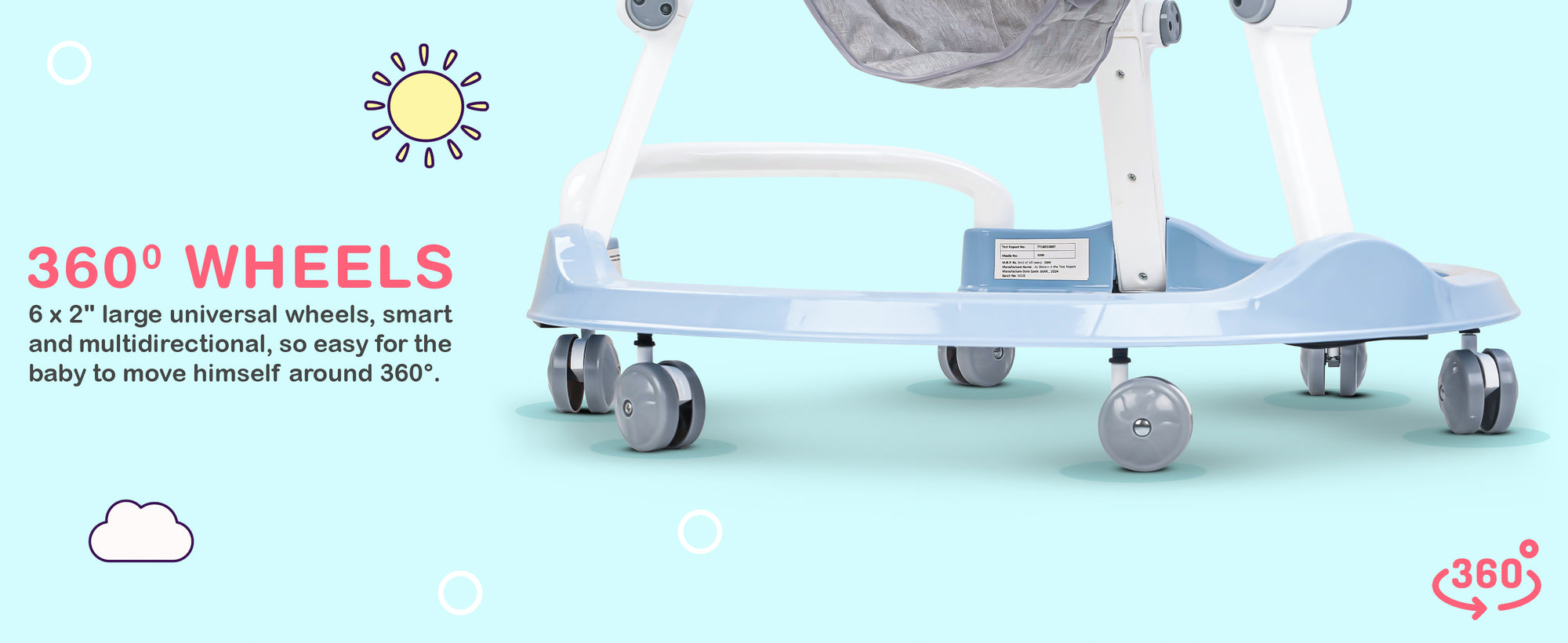 Product info banner slide