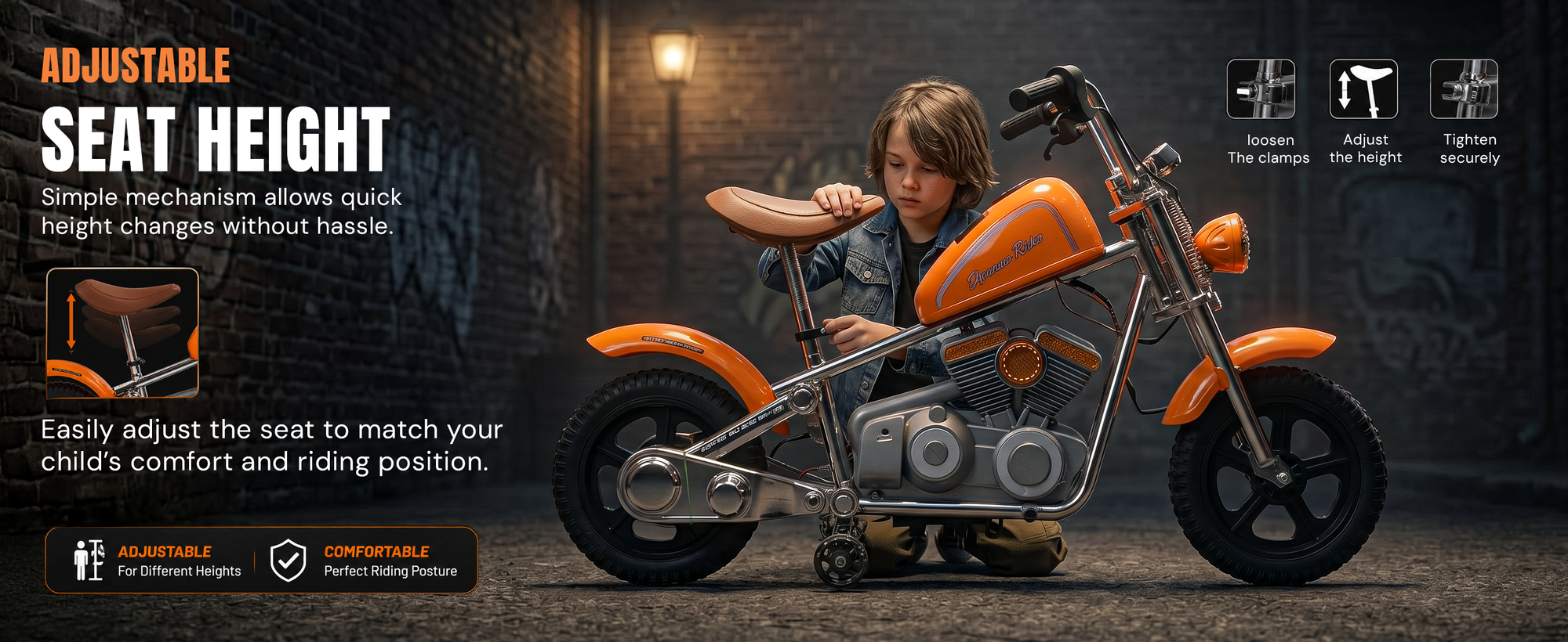 Baybee ChopperX Baby Battery Operated Bike for Kids — slide 2